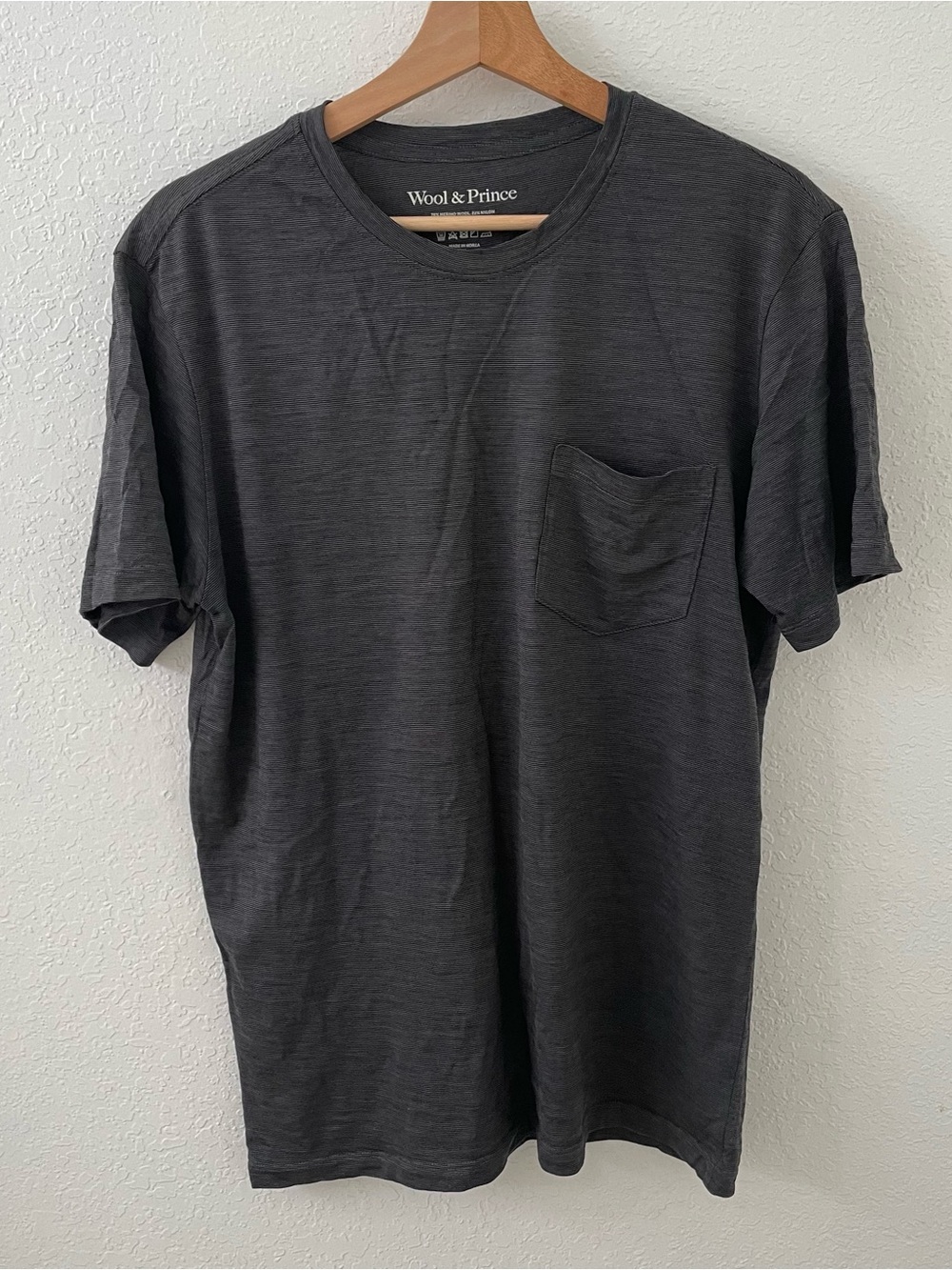 Wool & Prince Short-Sleeve Pocket T (M)